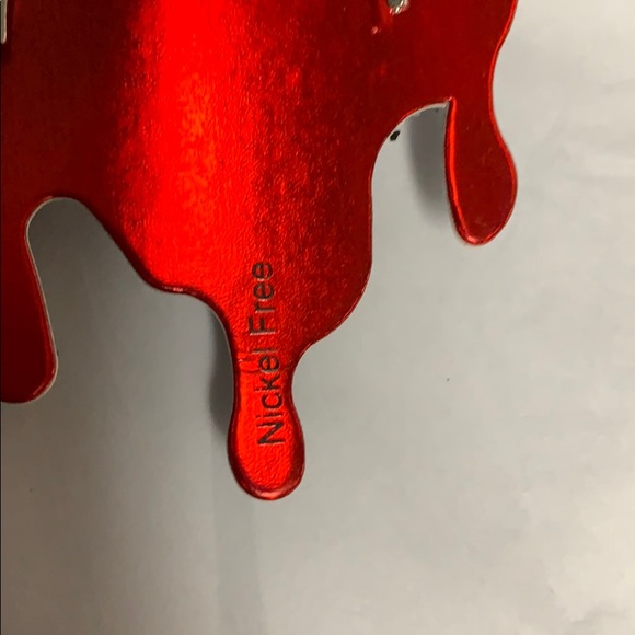 HOT TOPIC Spooky Goth Death EARRINGS 6 PAIRS! - Picture 6 of 9